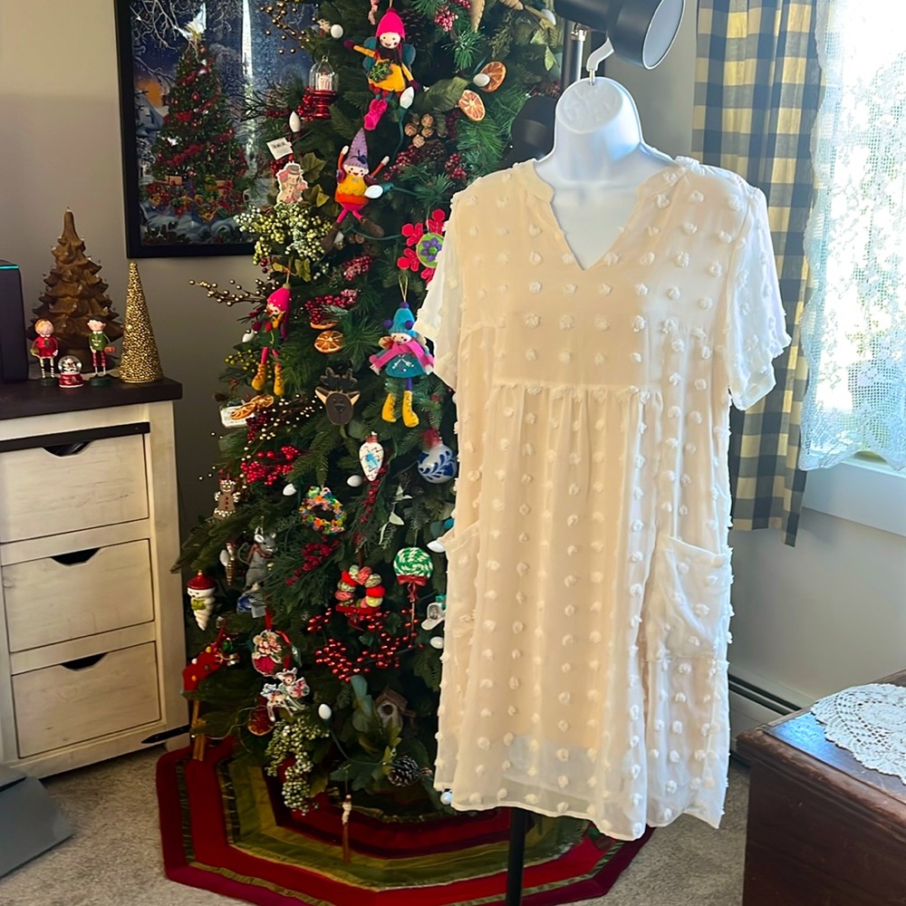 NWT bought for a shower washed me out but Would look great on darker skin tone
